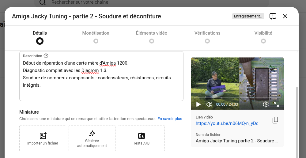 Tests A/B YouTube